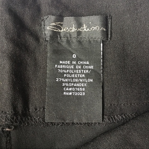 Black flared dress pants - size 0 - Picture 7 of 11